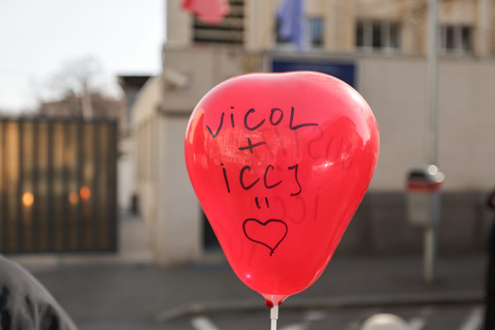 Laura Vicol pleacă din arestul central cu un cadou inedit de Sfântul Valentin: „Vicol + ICCJ = ♡”