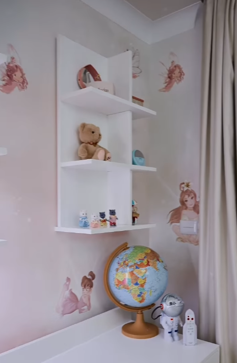 Imagini din camera Zenaydei, fiica Adelinei Pestrițu. Cum arată după renovare