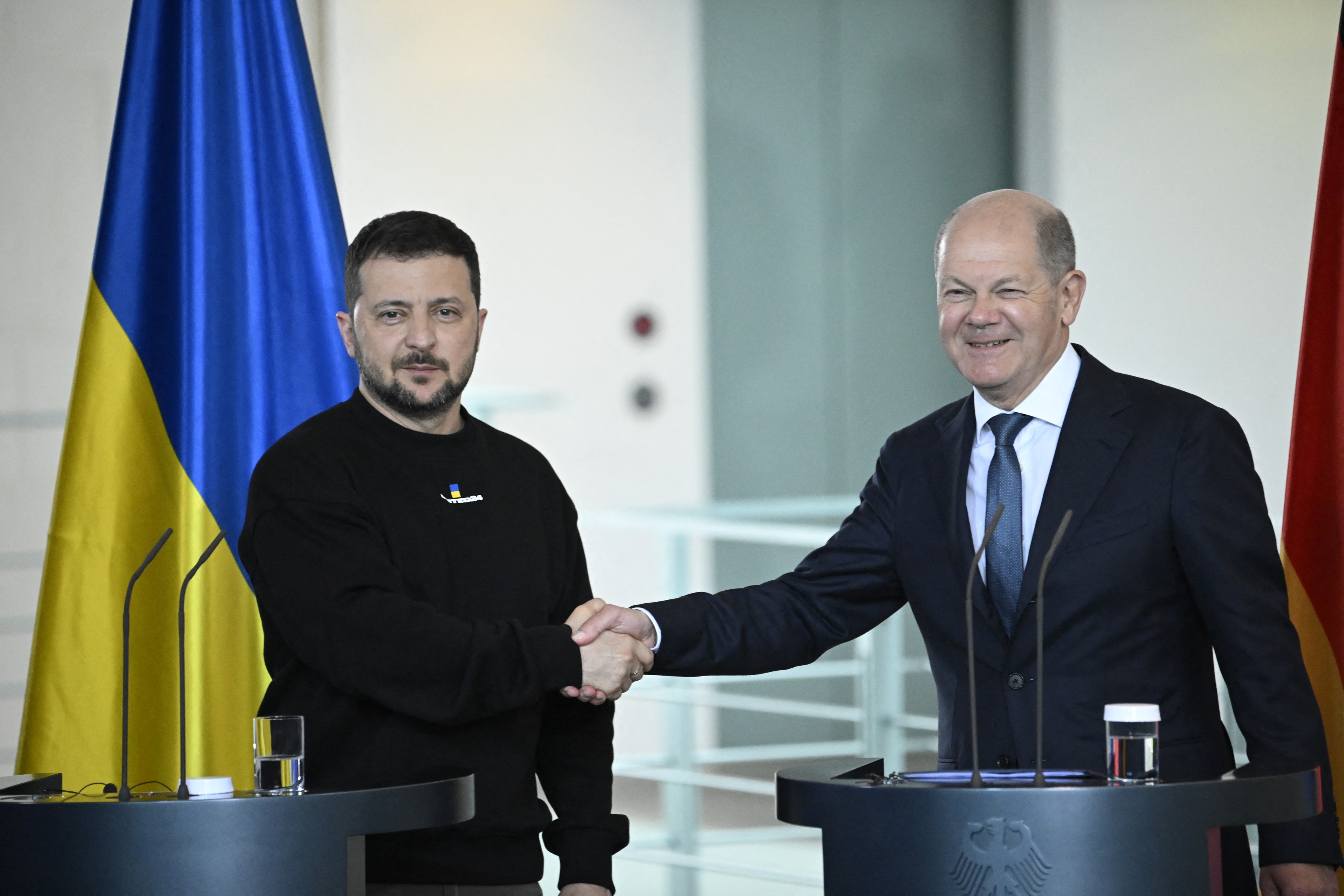 Zelenski, la Berlin: Putem face chiar în acest an ca înfrângerea Rusiei să fie „ireversibilă". Ce asigurări i-a dat Scholz