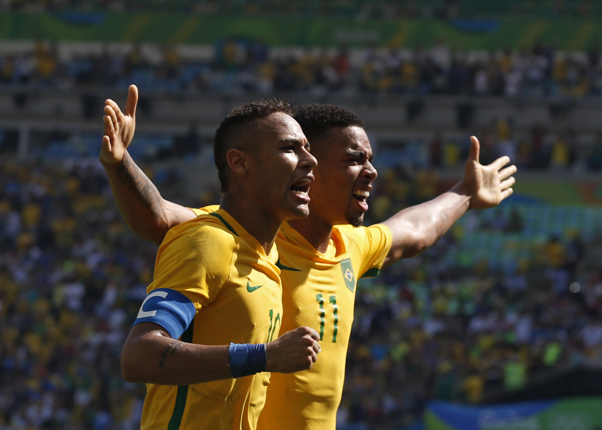 Jocurile Olimpice. Neymar a marcat cel mai rapid gol din istoria JO. Finala Brazilia - Germania GALERIE FOTO și VIDEO