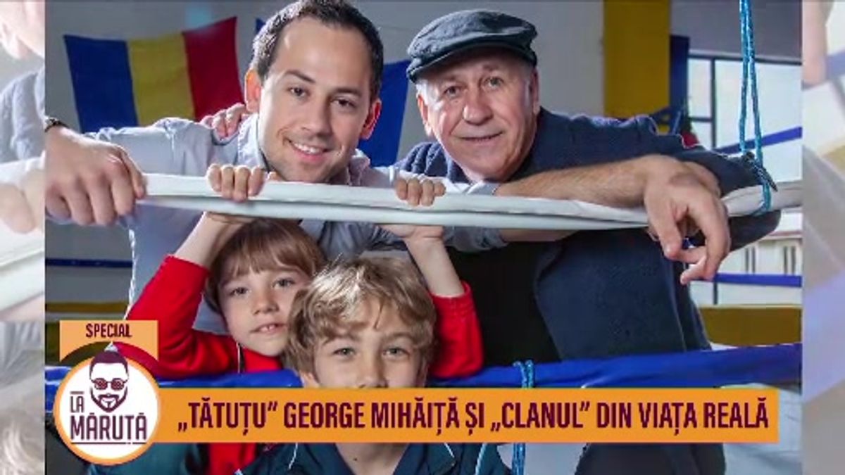 Ce face George Mihăiță cu banii câștigați din teatru și film. Tătuțu’ nu investește în afaceri. „Trebuie să am grijă de ei pe viitor”