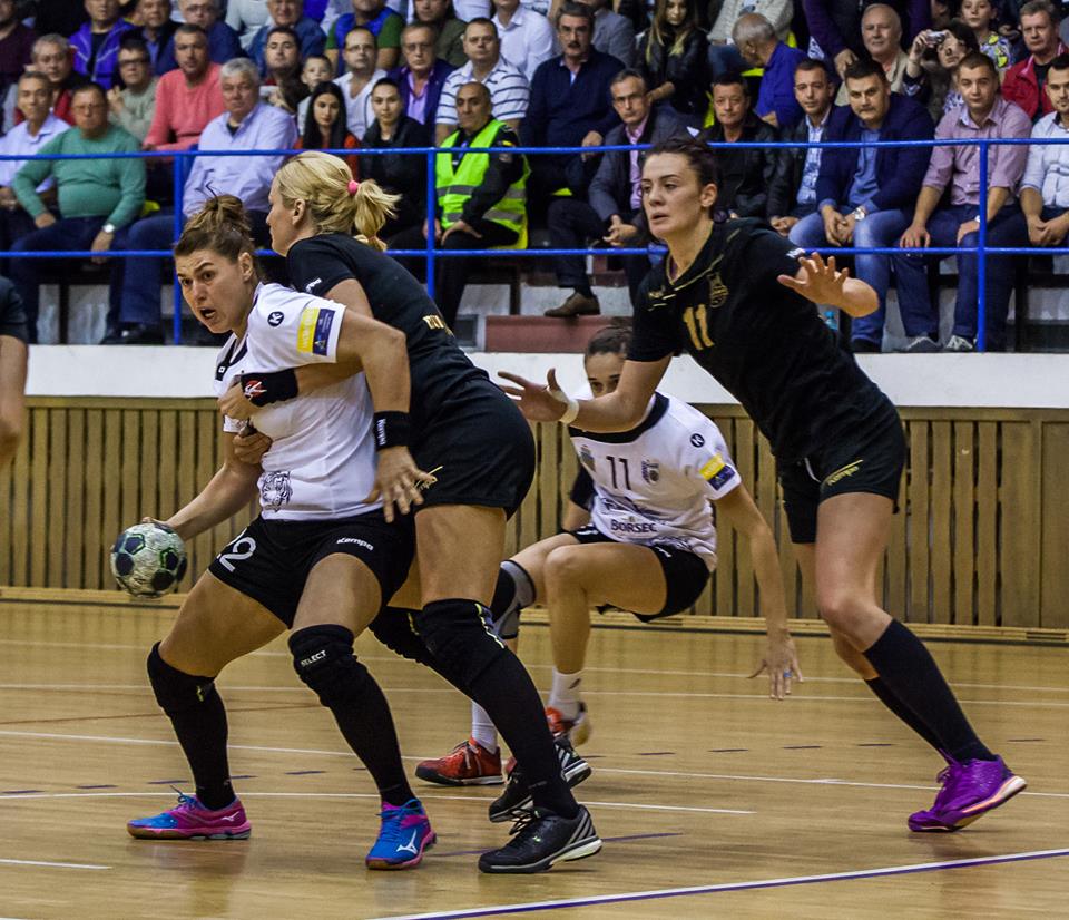 Dunărea Brăila învinge campioana Europei, în fața unei săli arhipline! Bombă în Liga Națională feminină de handbal / FOTO