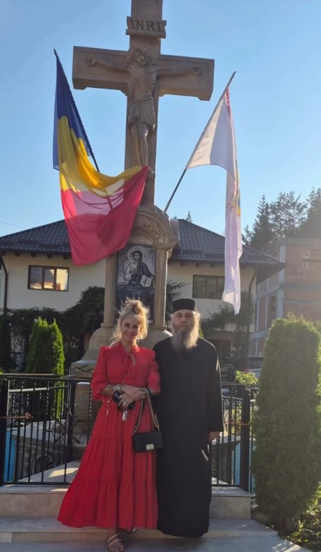 Anamaria Prodan, pelerinaj la mănăstirile din Moldova. Cu cine s-a întâlnit la Mănăstirea Nechit