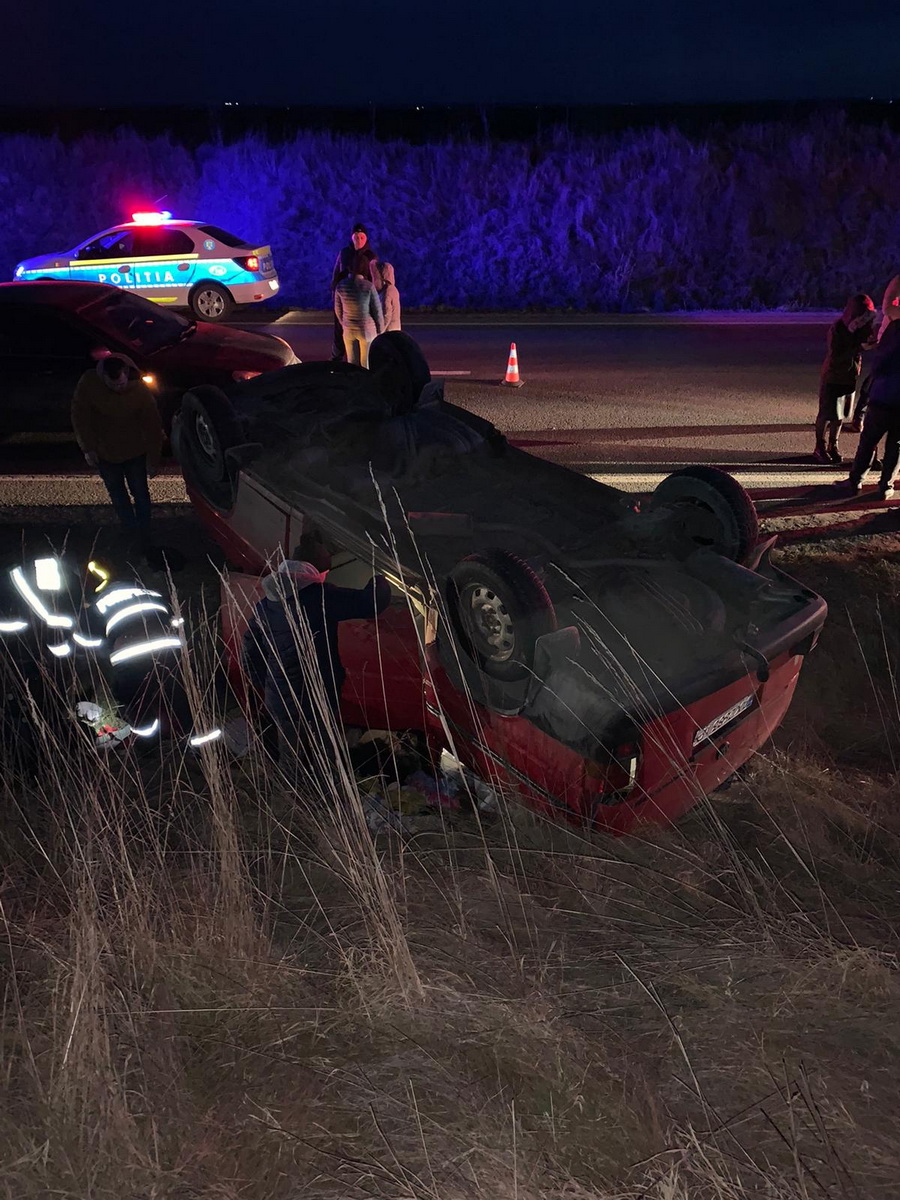 Refugiați ucraineni răniți într-un accident produs în Bihor. În microbuz erau și copii