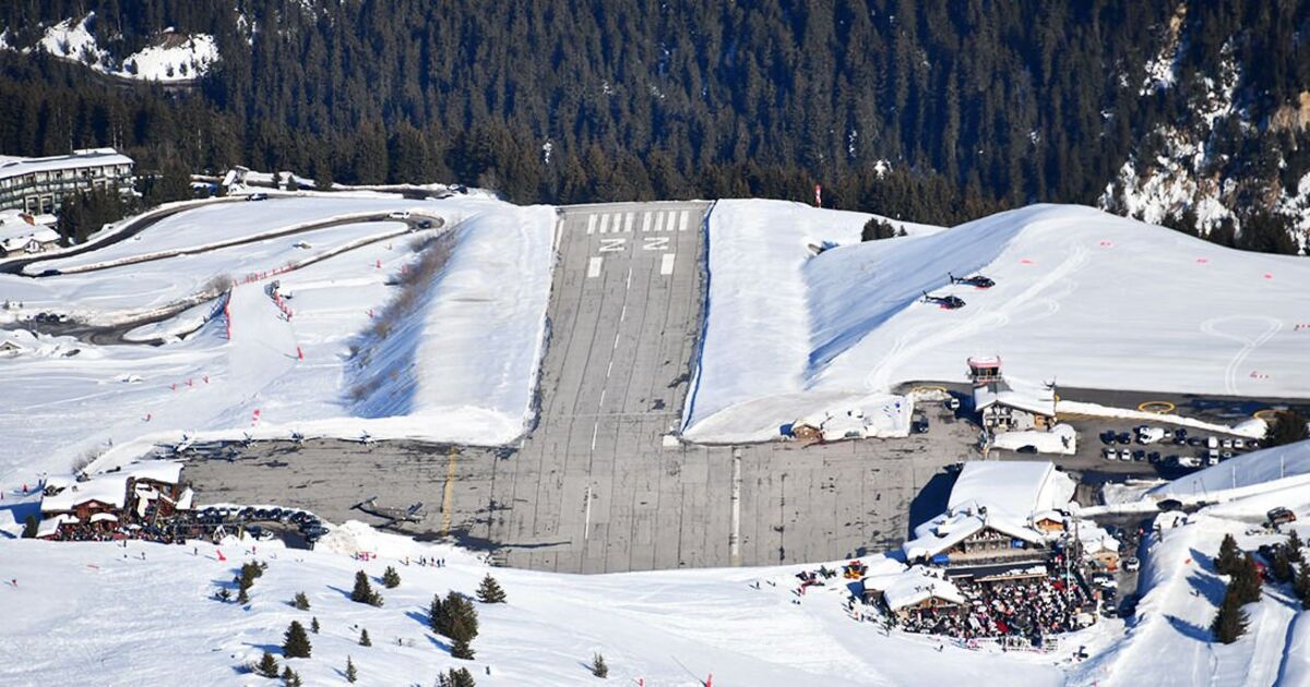 Courchevel Airport, Courchevel, France