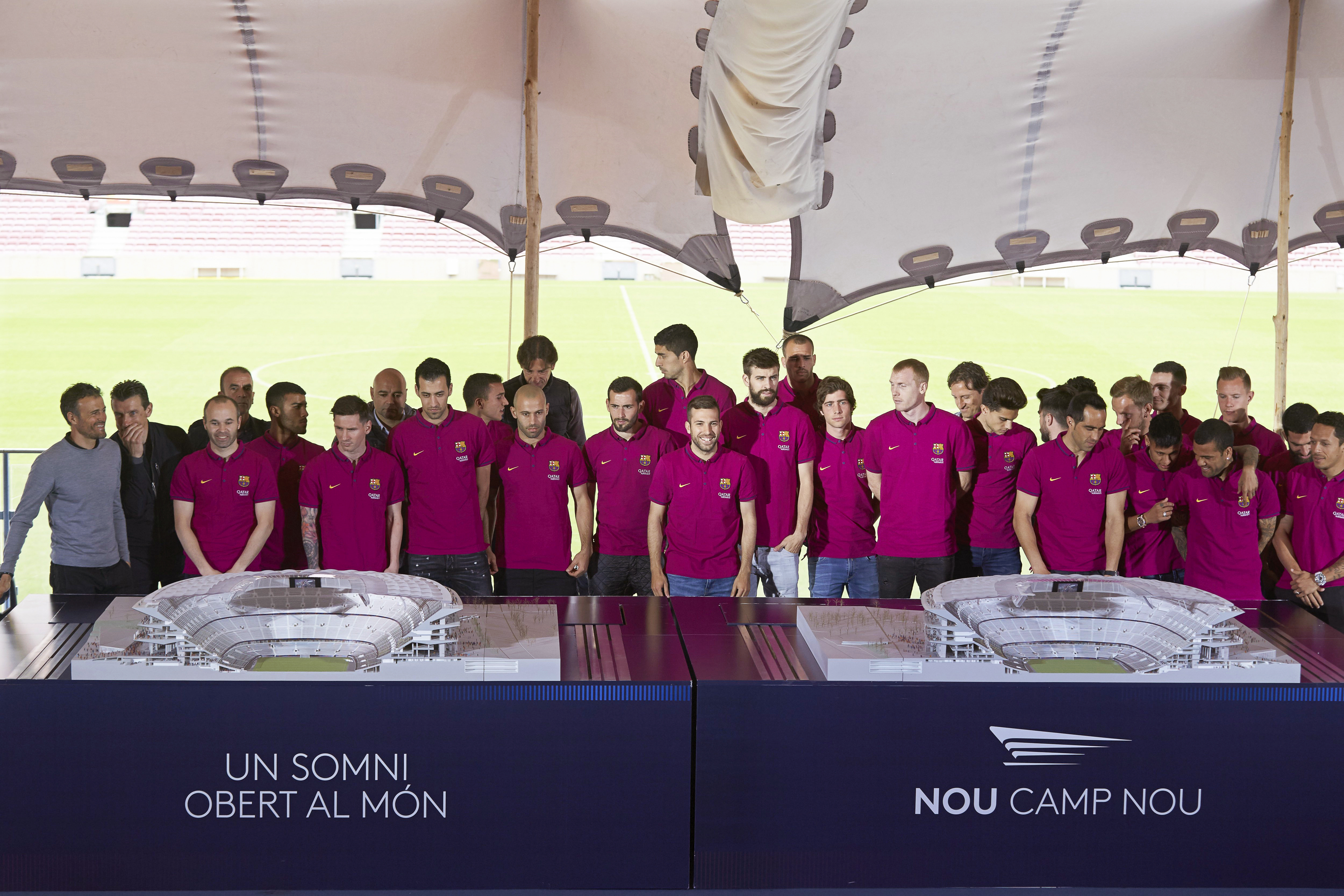Barcelona și-a prezentat noul stadion Camp Nou. Costă 600 milioane de euro GALERIE FOTO&VIDEO