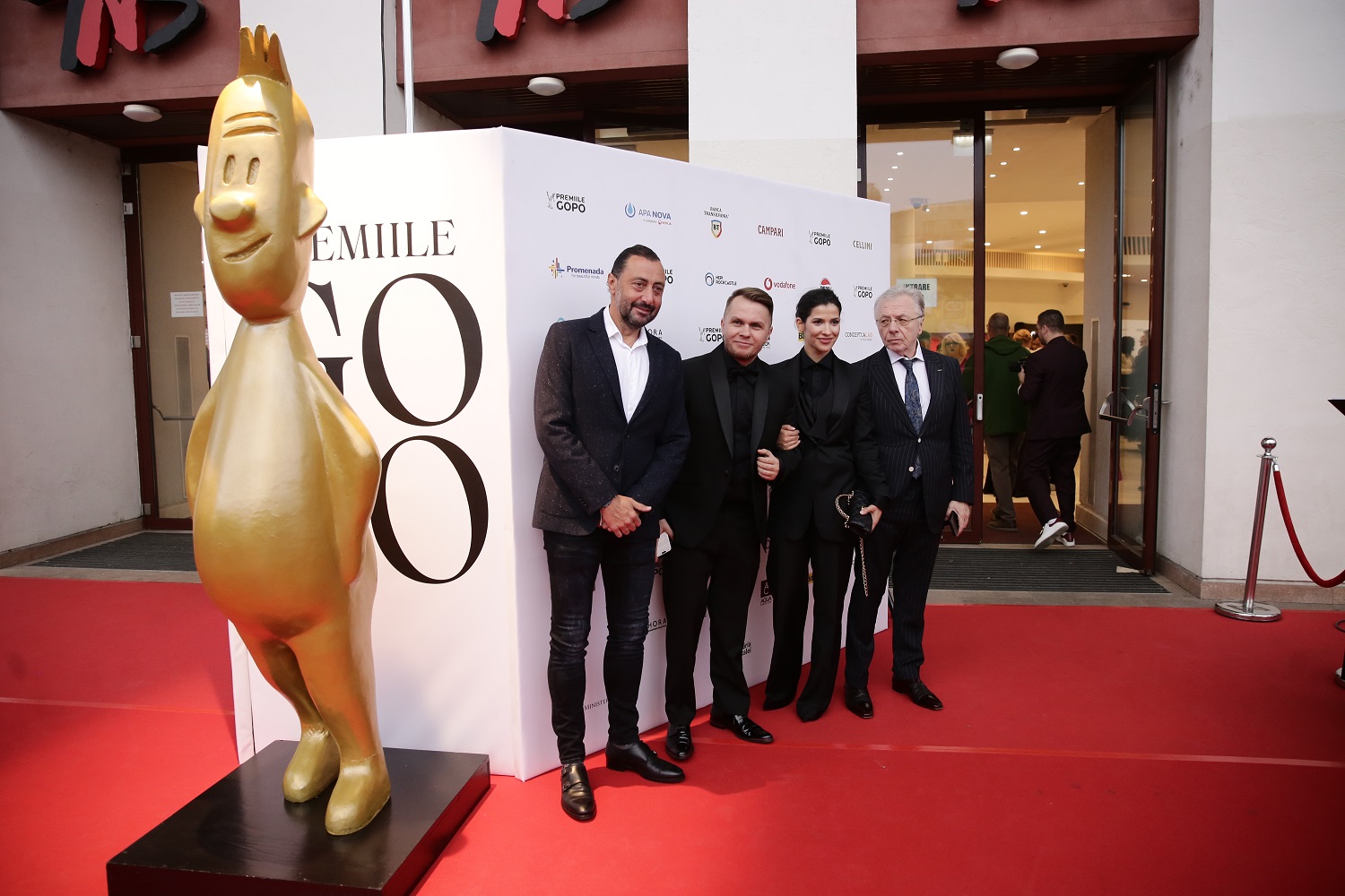 Cum au apărut Codin Maticiuc și Ana Pandeli la Premiile Gopo 2024. Soția actorului e scumpă la vedere