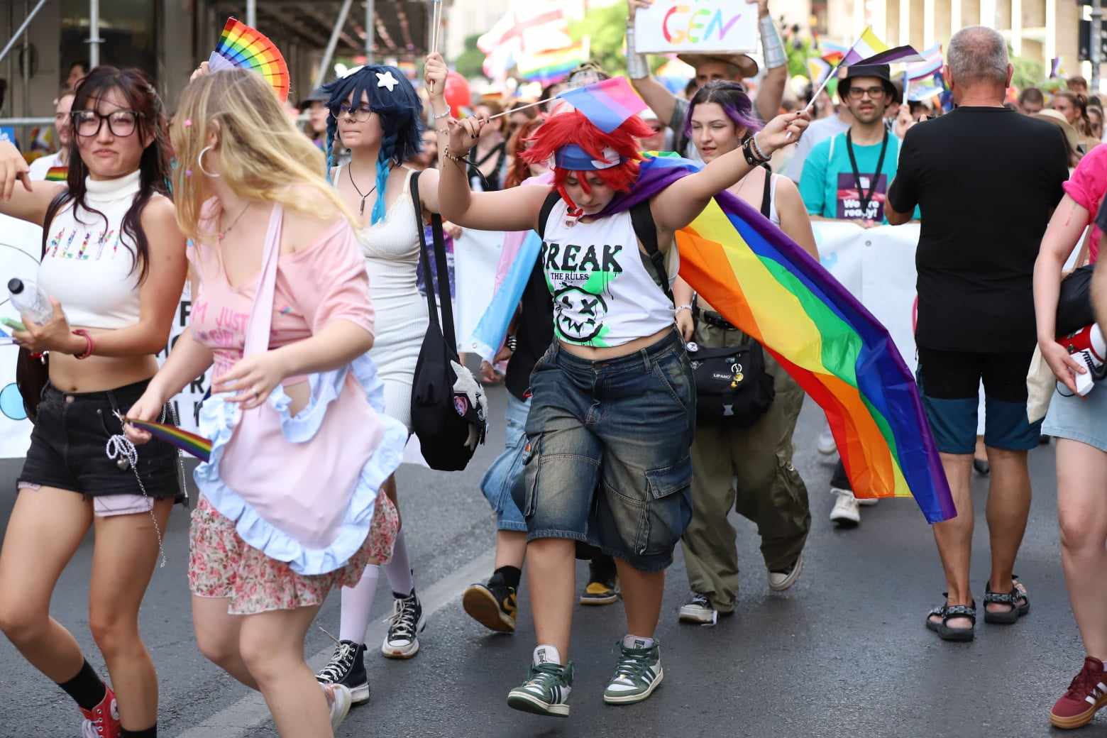 Marşul Bucharest Pride 2024 a strâns 27.000 de participanți, cel mai mare eveniment de până acum