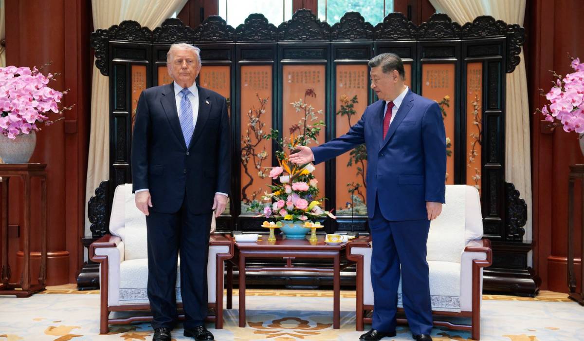 Donald Trump a fost primit de Xi Jinping la Zhongnanhai, locul unde puțini lideri străini ajung. Ce se ascunde în sediul păzit al conducerii Chinei
