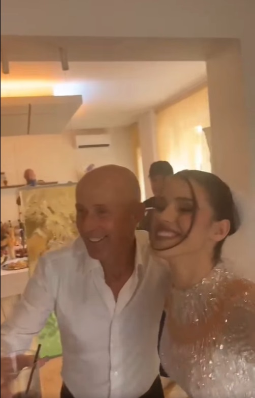 Imagini de la nunta fiicei lui Mugur Mihăescu. Ivona s-a căsătorit religios cu Vlad Gabura