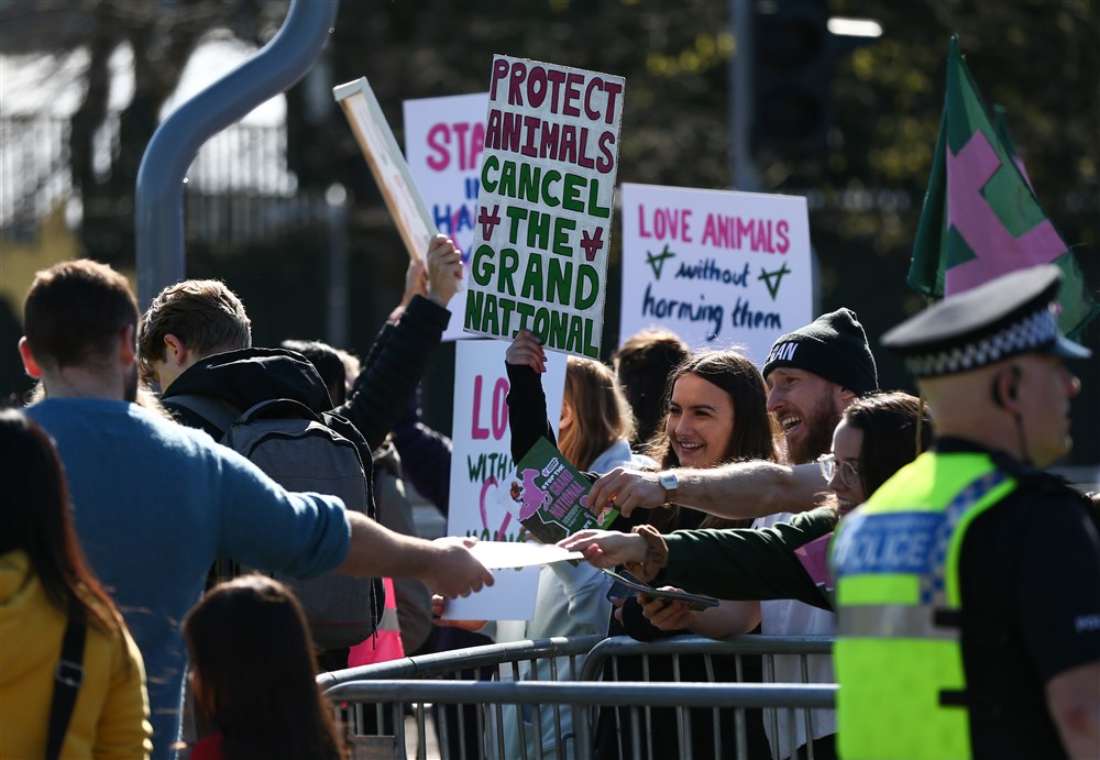 Cursa anuală de cai Grand National din Marea Britanie, amânată din cauza protestelor pentru drepturile animalelor