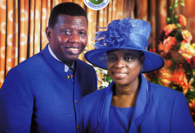 Pastor Enoch Adeboye and his wife, Folu Adeboye.