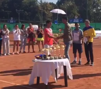 Campionatele Naționale de Tenis ale României. Un antrenor, Victor Crivoi, a câștigat titlul la simplu! GALERIE FOTO