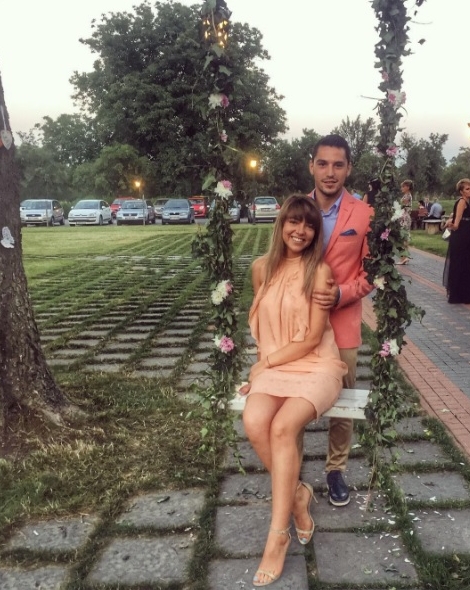 Pentru ea bagă goluri Nicușor! Noul star de la Steaua este îndrăgostit lulea de Andreea Beldean, logodnica sa