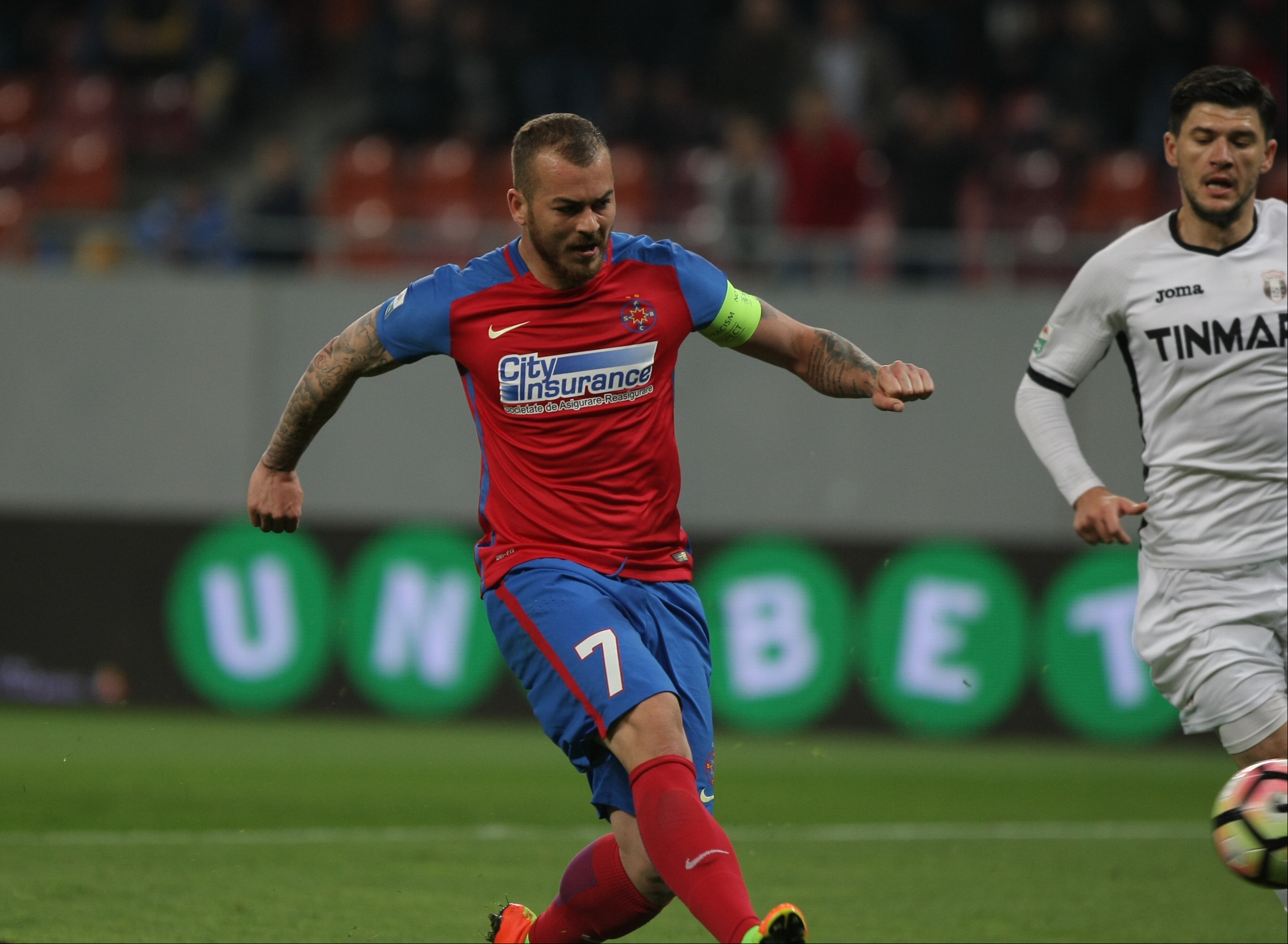 Liga 1, play-off, etapa a 4-a. FCSB - Astra Giurgiu 3-0. Magnificul Alibec și-a învins fosta echipă. Gigi Becali, locul 1 înainte de Paște / LIVE TEXT