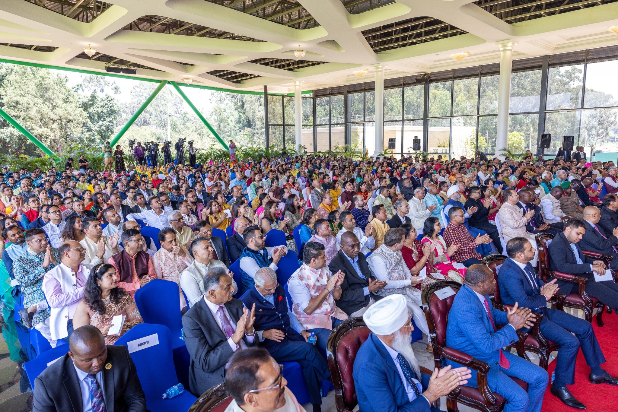 Hindu faithfuls at State House Nairobi