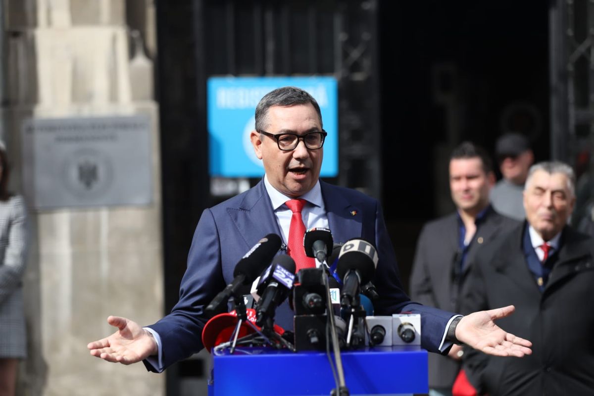 Victor Ponta și-a depus candidatura pentru alegerile prezidențiale