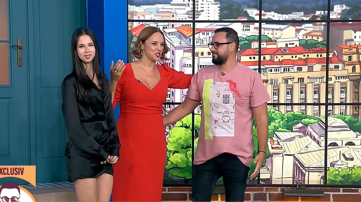 Reacția lui Măruță când fiica Andreei Marin a apărut în emisiunea lui de la PRO TV: „A intrat Violeta și am simțit să mă îndrept”. Remarca prezentatorului