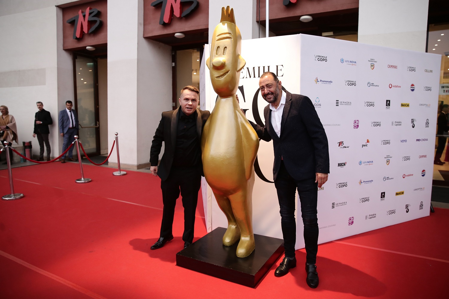 Cum au apărut Codin Maticiuc și Ana Pandeli la Premiile Gopo 2024. Soția actorului e scumpă la vedere