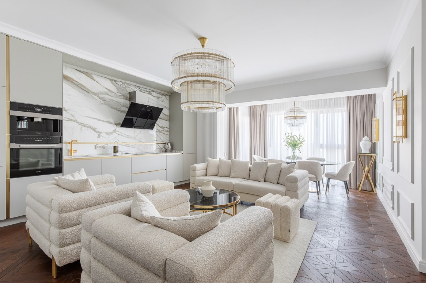 Imagini din apartamentul de lux în care locuiește Cristina Ich. A fost decorat cu ajutorul unui arhitect