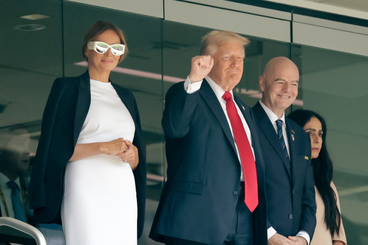 Melania Trump a atras din nou toate privirile. Cum a apărut în tribune la finala Campionatului Mondial al Cluburilor 2025