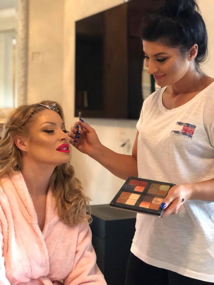 Cât a stat Valentina Pelinel la machiaj în ziua cununiei. "A ales să fie pe stilul Marilyn Monroe" | FOTO