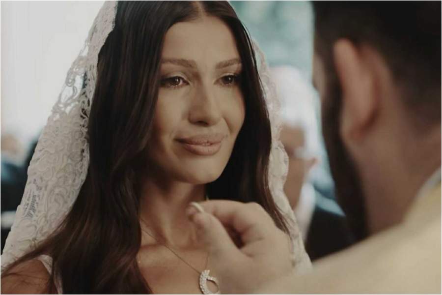 Imagini inedite de la nunta Alinei Eremia. Motivul pentru care artista a plâns în ziua evenimentului