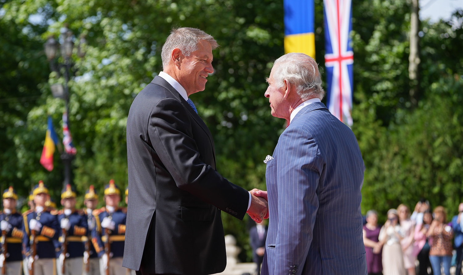 Regele Charles al III-lea a recitat din Eminescu la Palatul Cotroceni. „Întotdeauna m-am simțit acasă în România”