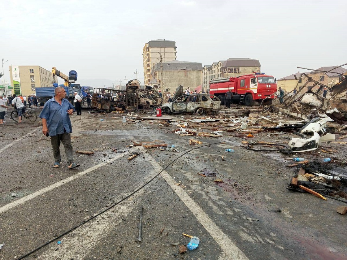 Explozie soldată cu 30 de morți și 75 de răniți, la o benzinărie din Rusia. VIDEO