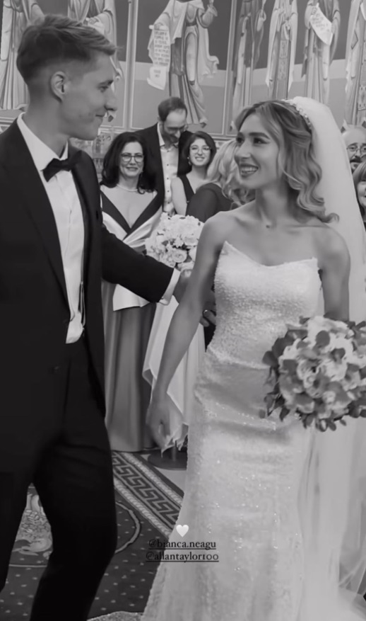 Bianca Neagu din „Numai iubirea” s-a căsătorit religios. Cum a arătat în rochie de mireasă tânăra, care nu a renunțat la actorie