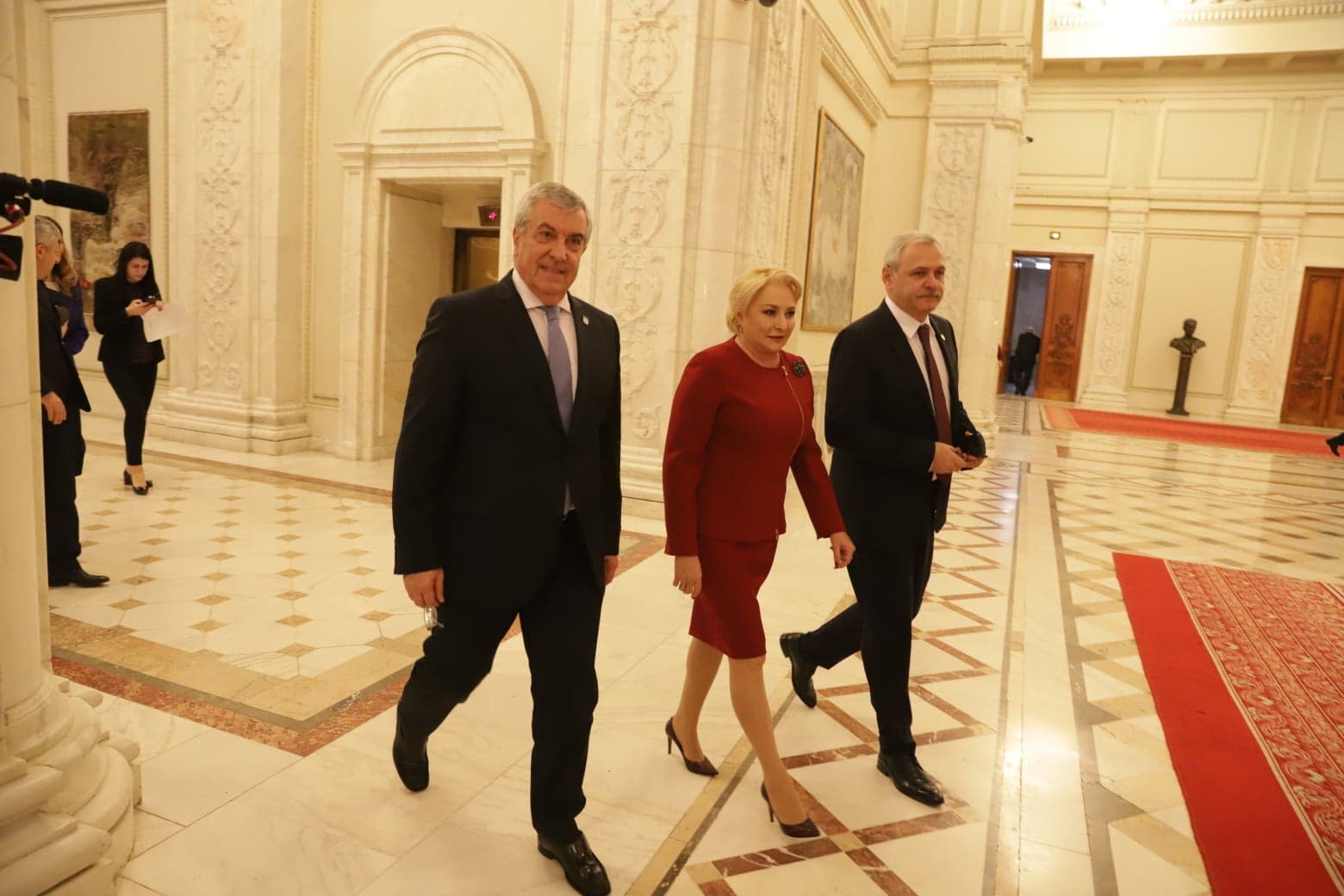 UPDATE. Viorica Dăncilă, în plenul Parlamentului: "Cred în consens, în echilibru și cooperare. Nu mai este loc de orgolii sau resentimente politice!"