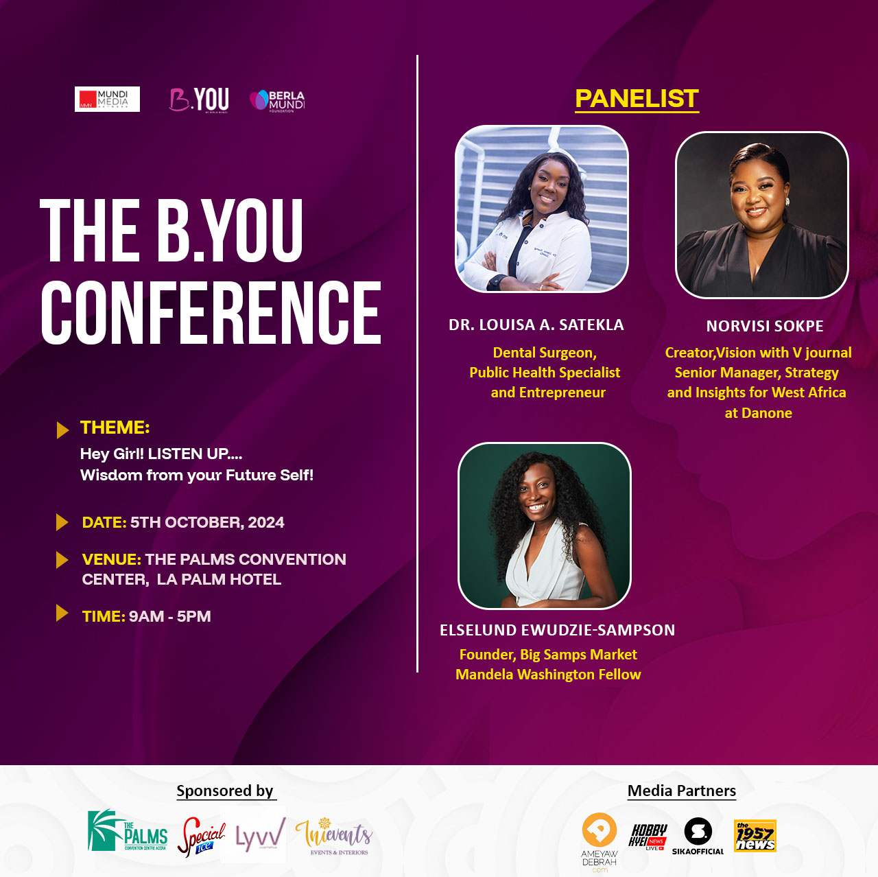 Berla Mundi’s B. You Conference and Expo Set for 5th October 2024