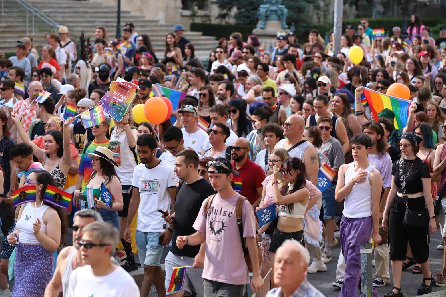Marşul Bucharest Pride 2024 a strâns 27.000 de participanți, cel mai mare eveniment de până acum
