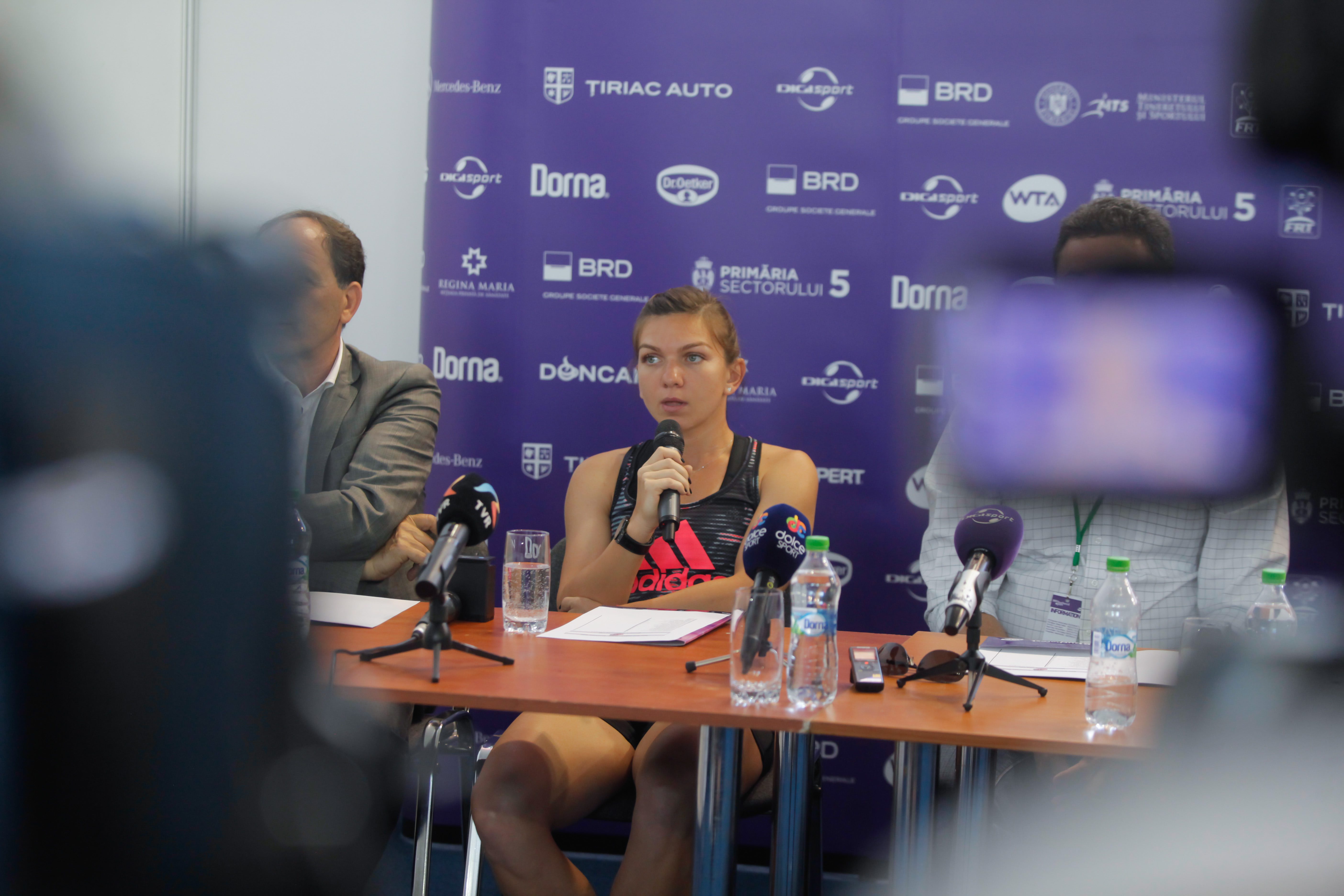Openul de tenis al României. Halep și-a aflat adversara din primul tur al turneului de la București. ”Simo” dă iarăși în mintea copiilor! GALERIE FOTO & TABLOUL DE CONCURS