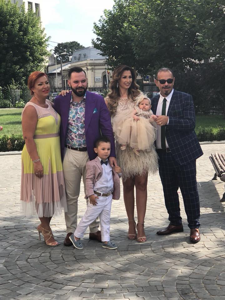 Andra a fost nașă de botez. A creștinat-o pe nepoata lui Cristian Popescu Piedone | FOTO
