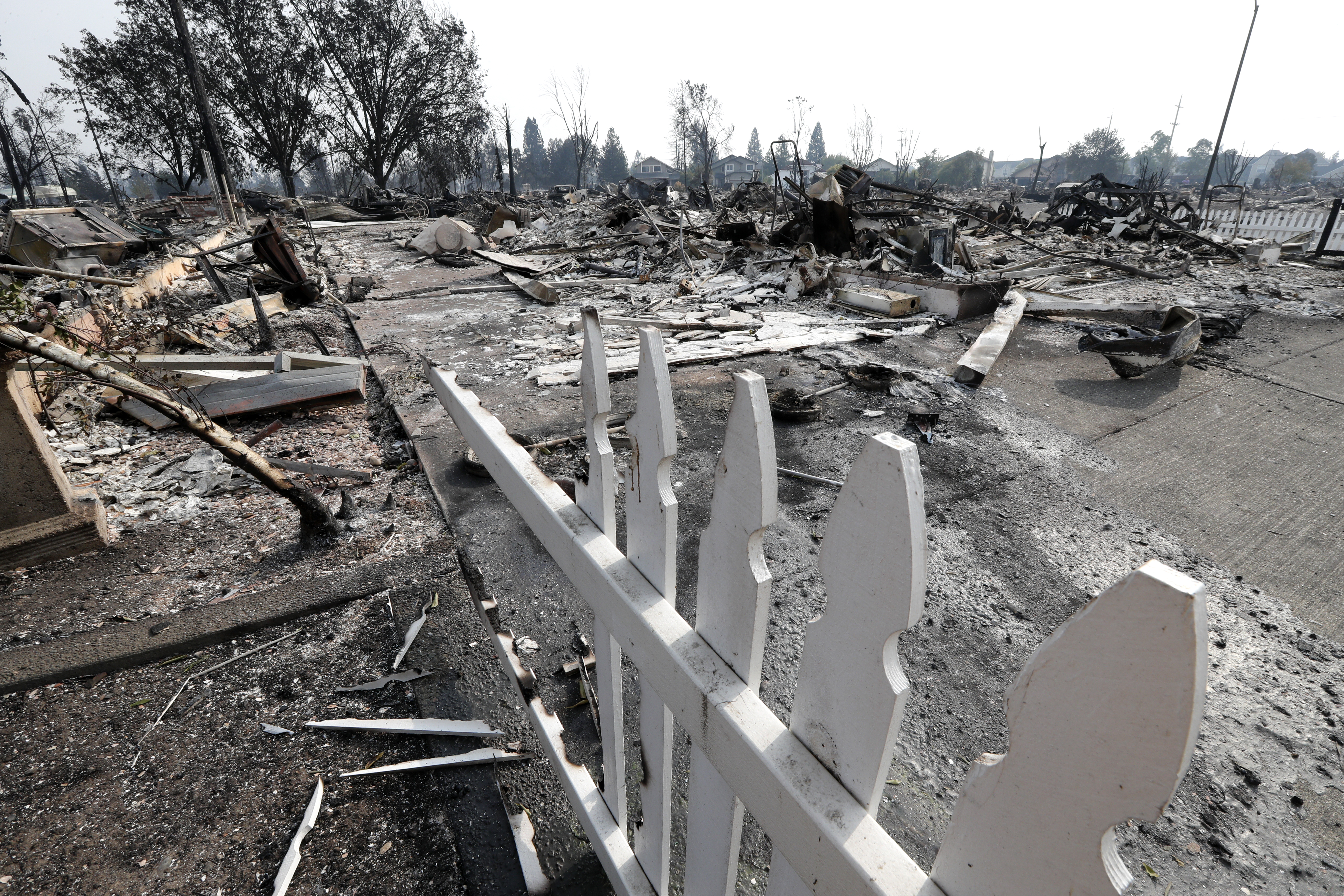 GALERIE FOTO| Incendii devastatoare în California. Cel puțin 23 de persoane au murit, mii de case și terenuri au fost distruse de foc