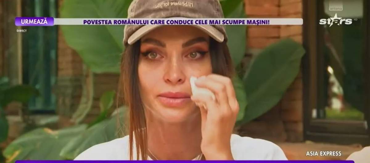Selina, iubita lui Victor Slav, în lacrimi la Asia Express 2024. „Eu am luat medicamente în rucsac”