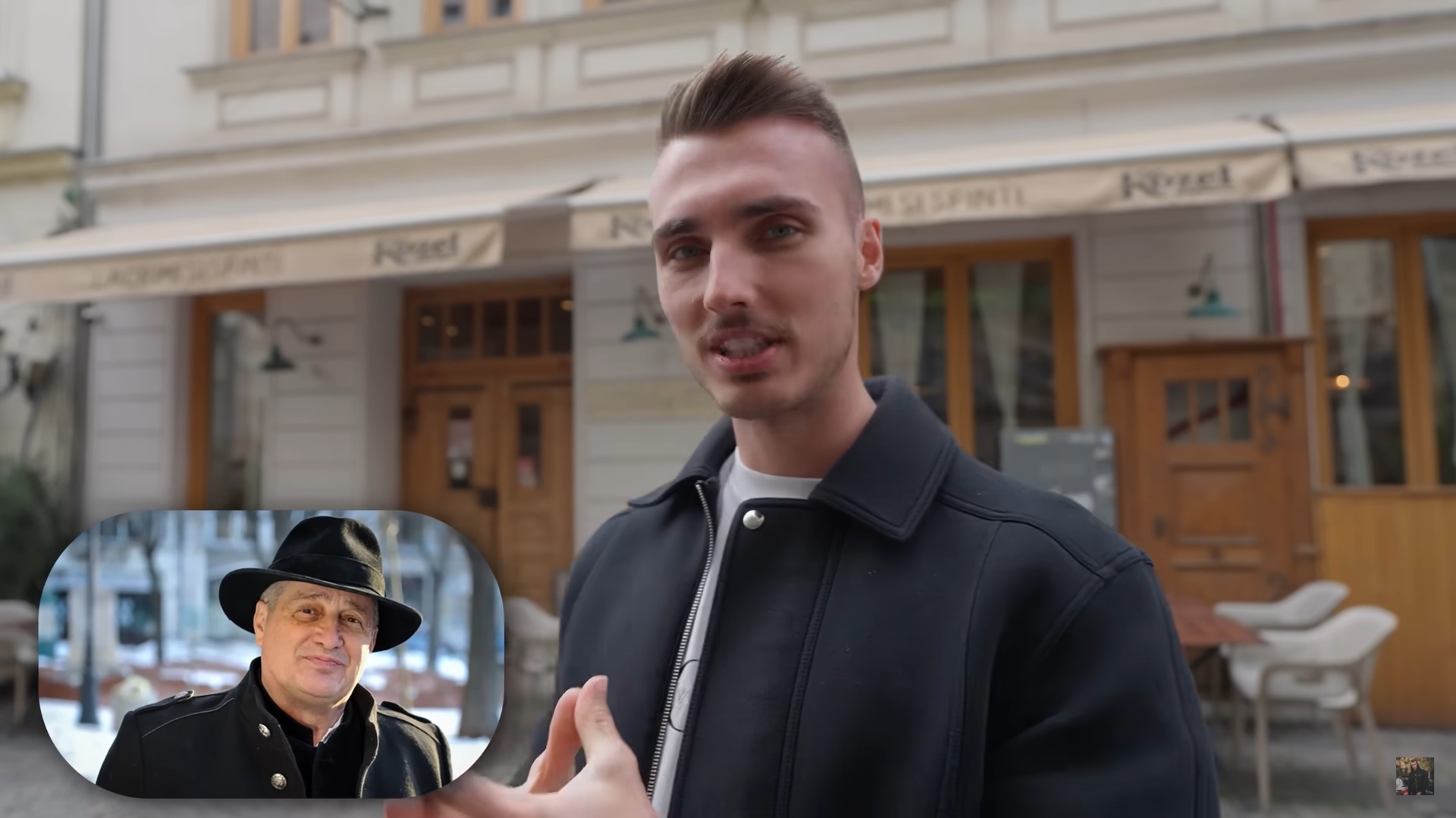 Cât costă o porție de salată de boeuf la restaurantul lui Mircea Dinescu din București: „Testăm și ne dăm cu părerea”