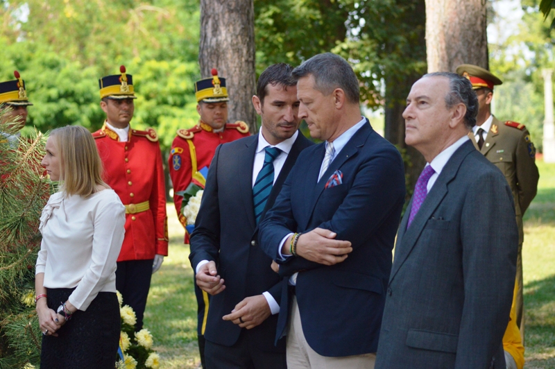 FOTO / Campionii României l-au omagiat pe George Gh. Bibescu, primul nostru reprezentant la CIO