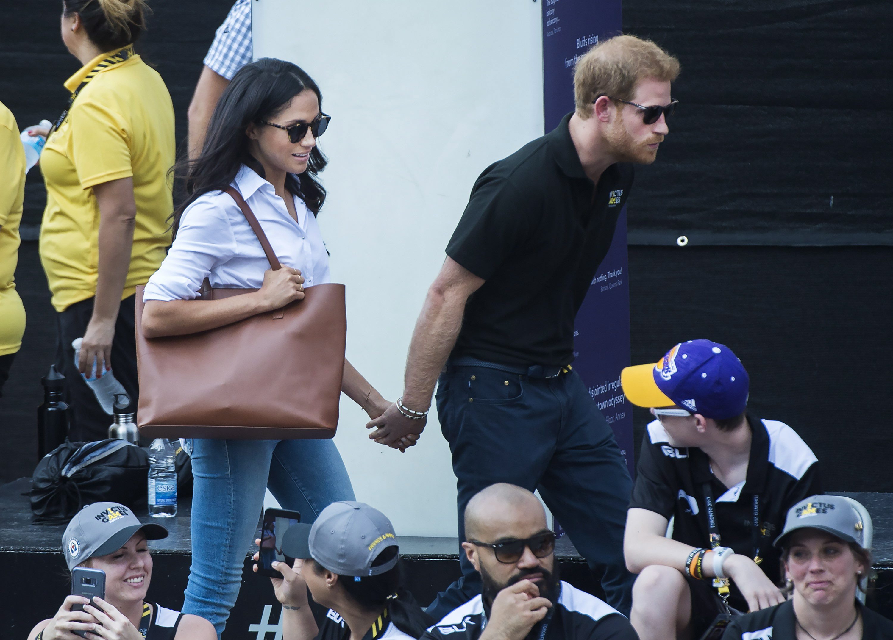 FOTO| Prințul Harry și Meghan Markle, prima apariție publică oficială