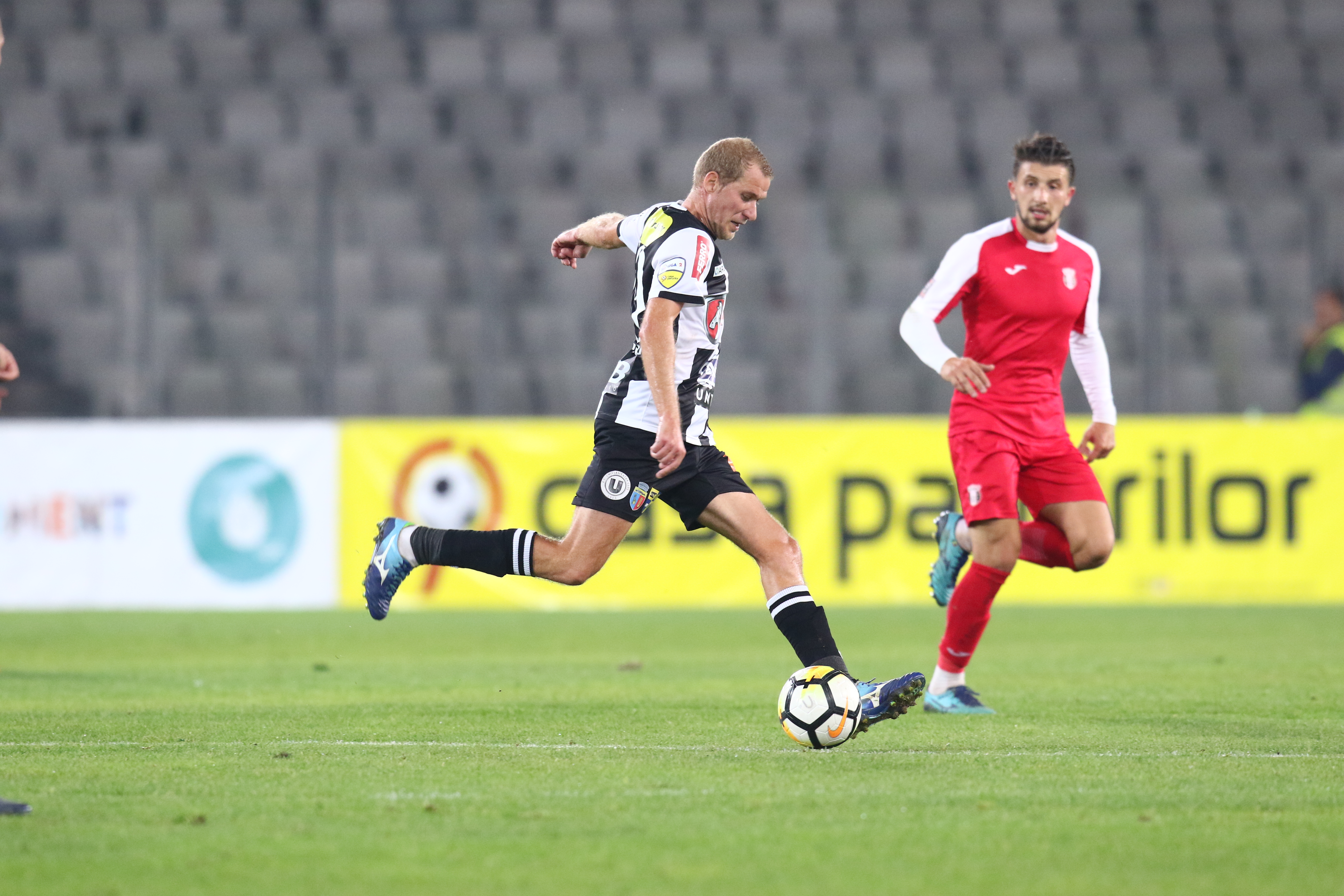 Prima reacție a fotbalistului Valentin Gheorghe, după prostia făcută în finalul meciului U Cluj - Astra Giurgiu: "Nu mi-am dat seama că sunt în ofsaid"