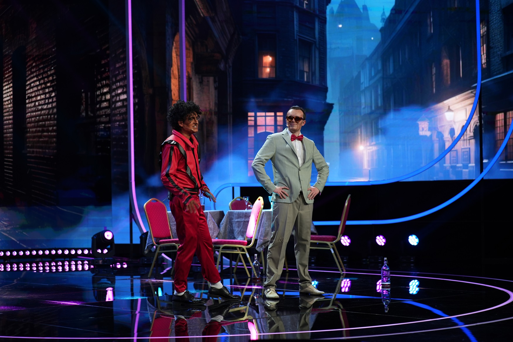 George Tănase și Ionuț Rusu, show de zile mari pe scena de la iUmor: „A fost un număr original!”