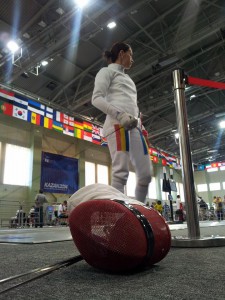 GALERIE FOTO / Trăirile sportivelor din România în preliminariile probei de spadă feminin individual