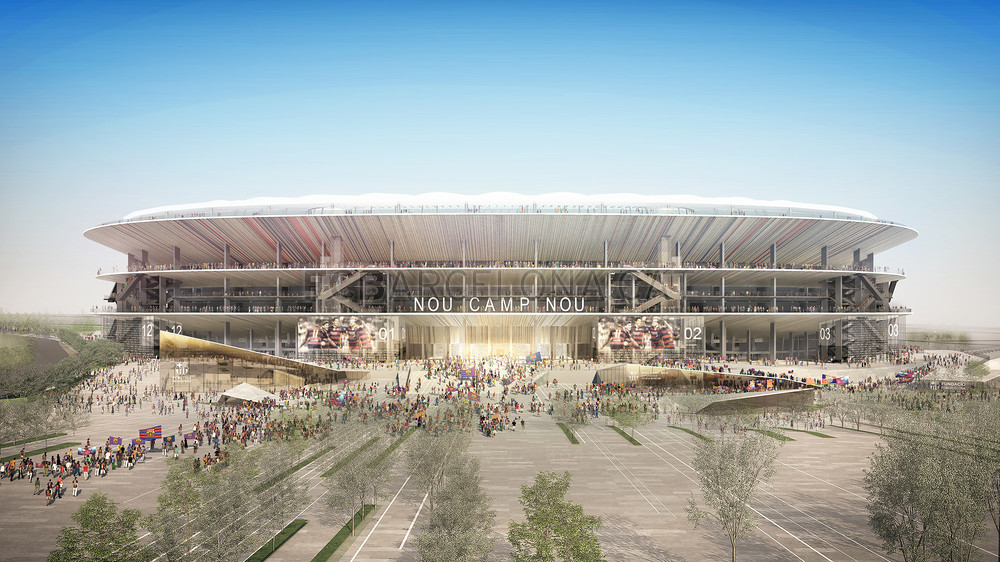 Barcelona și-a prezentat noul stadion Camp Nou. Costă 600 milioane de euro GALERIE FOTO&VIDEO