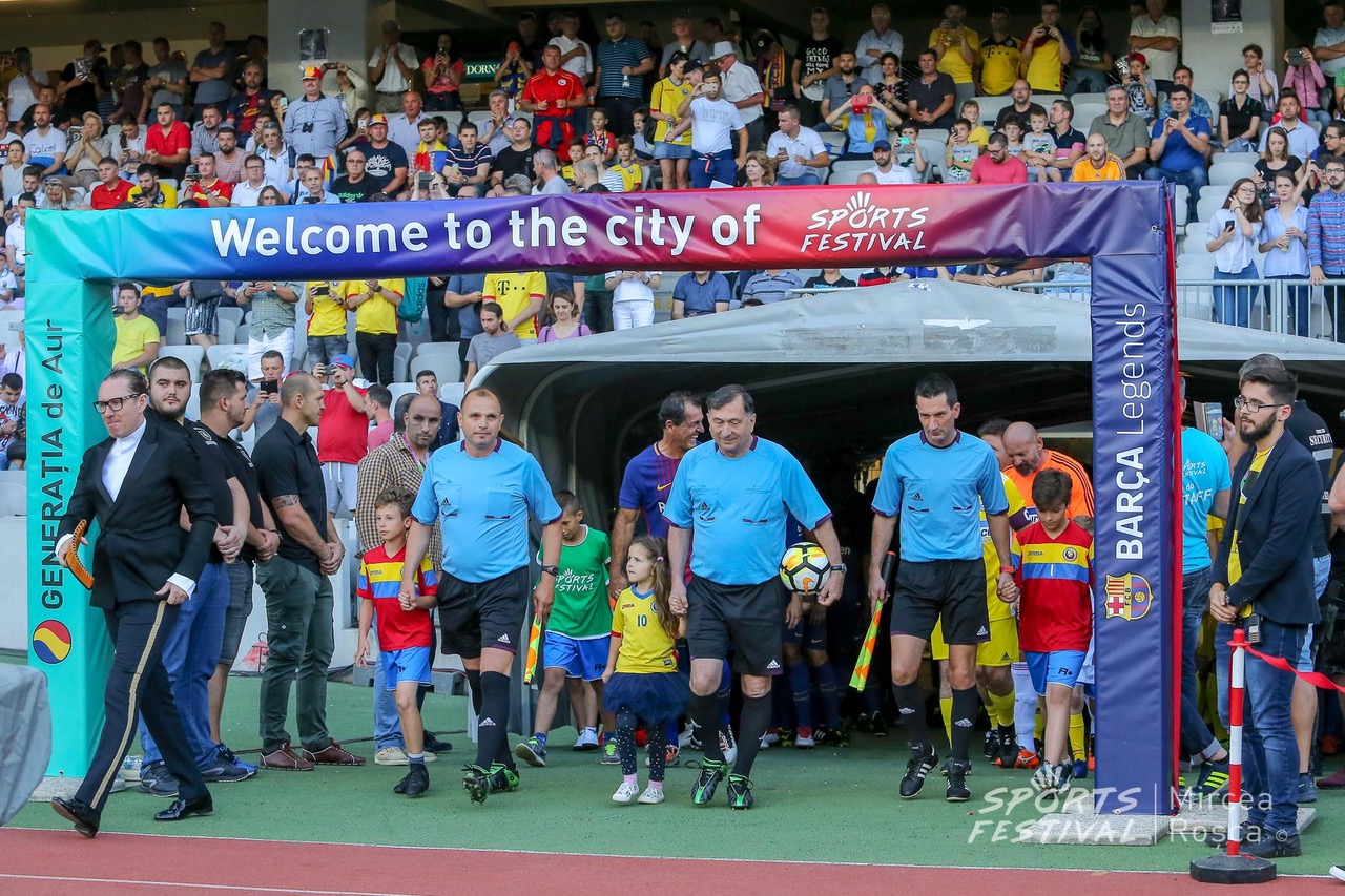 Toate detaliile meciului Generația de Aur - Legendele Barcelonei / FOTO