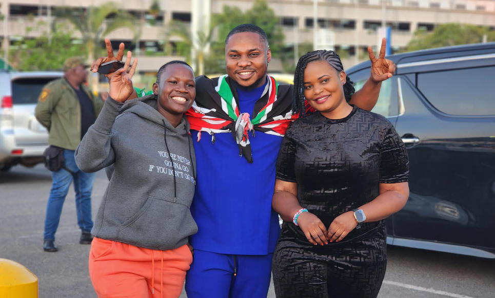 TikToker Cindy Baibe during her baptism by Apostle Ray Michael