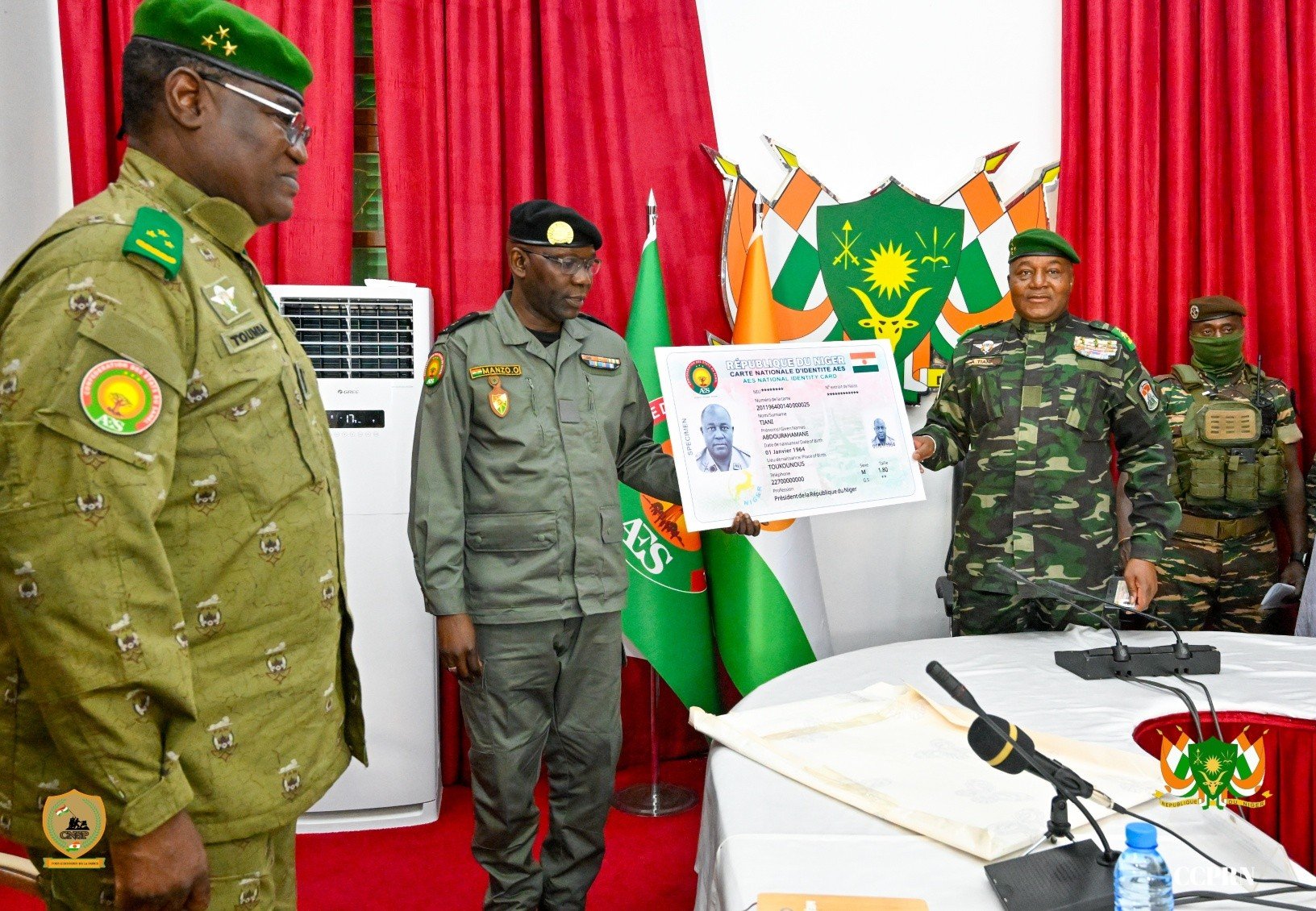 Niger joins Burkina Faso as second AES state to launch biometric ID (Photo: x.com/NigerAr)