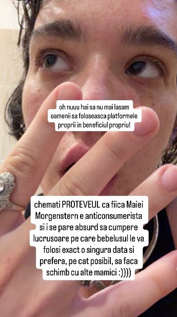 Cabiria, fiica Maiei Morgenstern, acuzată că cerșește pe internet: „Nu cer bani. Cer lucruri”. Cum au reacționat fanii