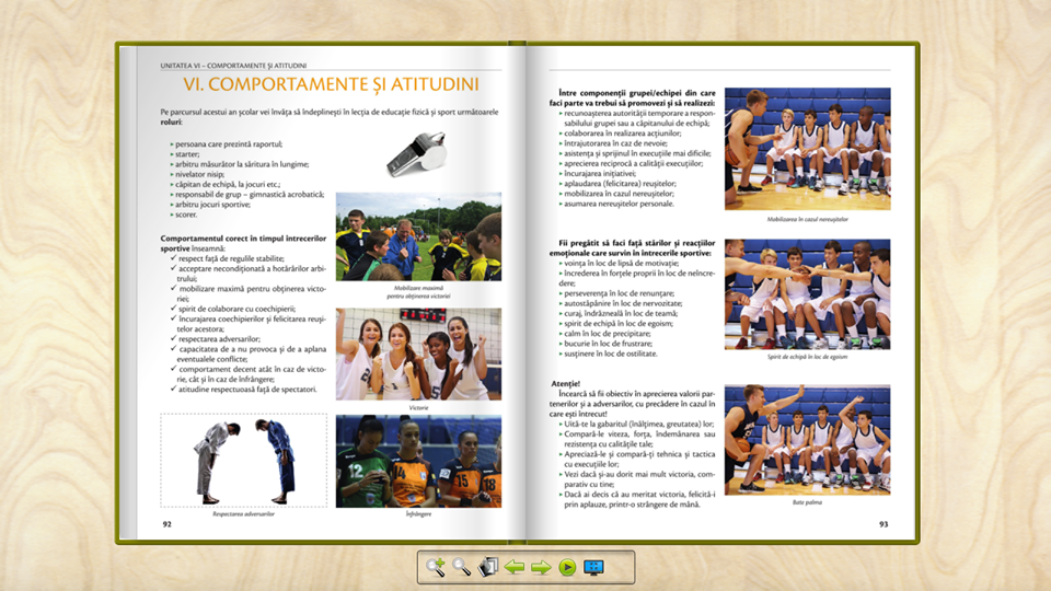 Cum arată și ce conține celebrul manual de educație fizică și sport pentru clasa a V-a