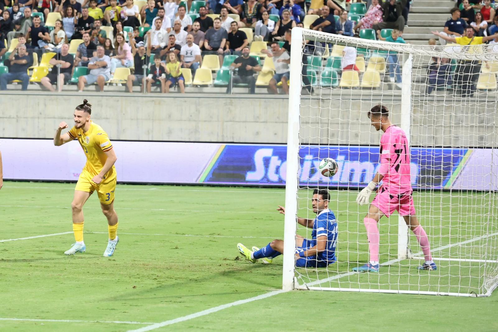 România a câștigat în Cipru cu 3-0 și este lider în Liga Națiunilor cu punctaj maxim